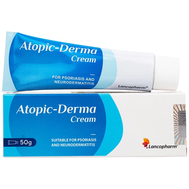 Kem bôi Atopic Derma Cream Lancopharm - Dịu lành không Corticoid với Lactobacillus và Hamamelis Virginiana (50g)
